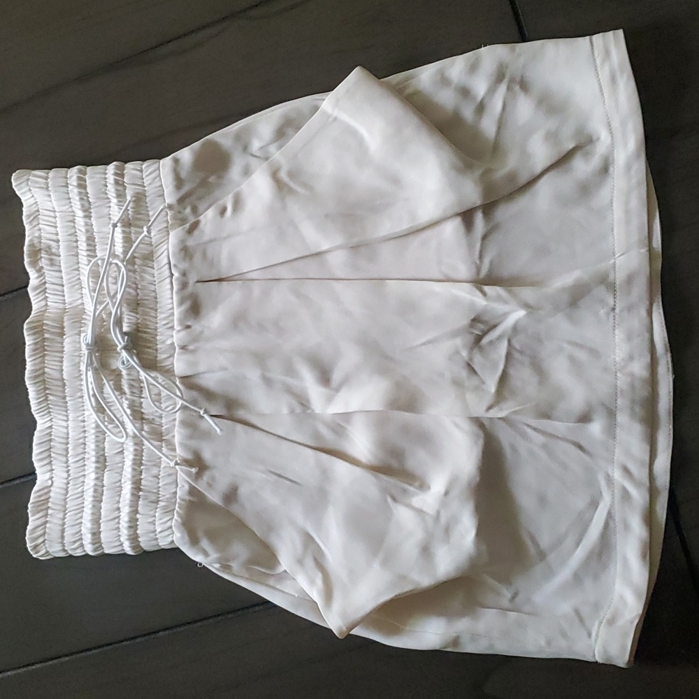 A.L.C. Silk Skirt with Elastic Waistband